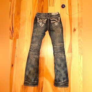 Rock Revival Women's Dark Blue Boot Cut Jeans